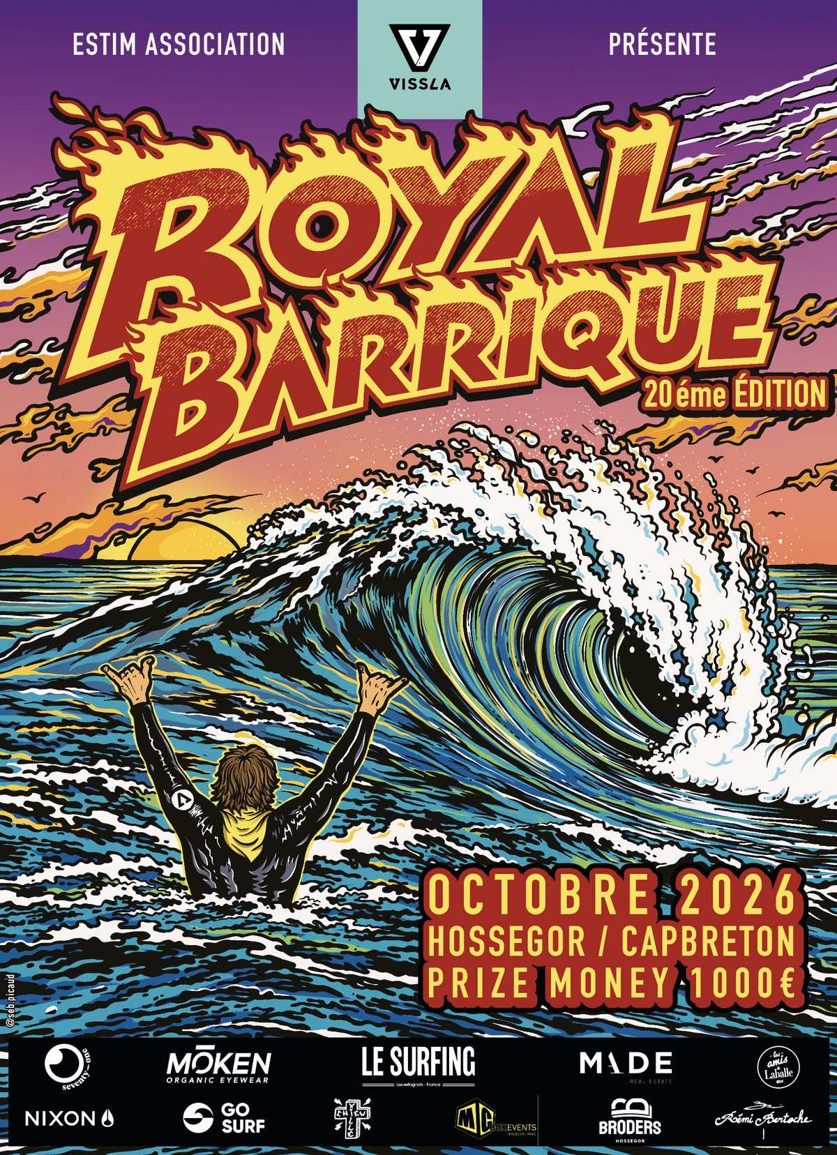 Le Royal Barrique a enfin rugi à Hossegor, les Françaises quittent Ericeira… Les infos surf du lundi 12 octobre 2026